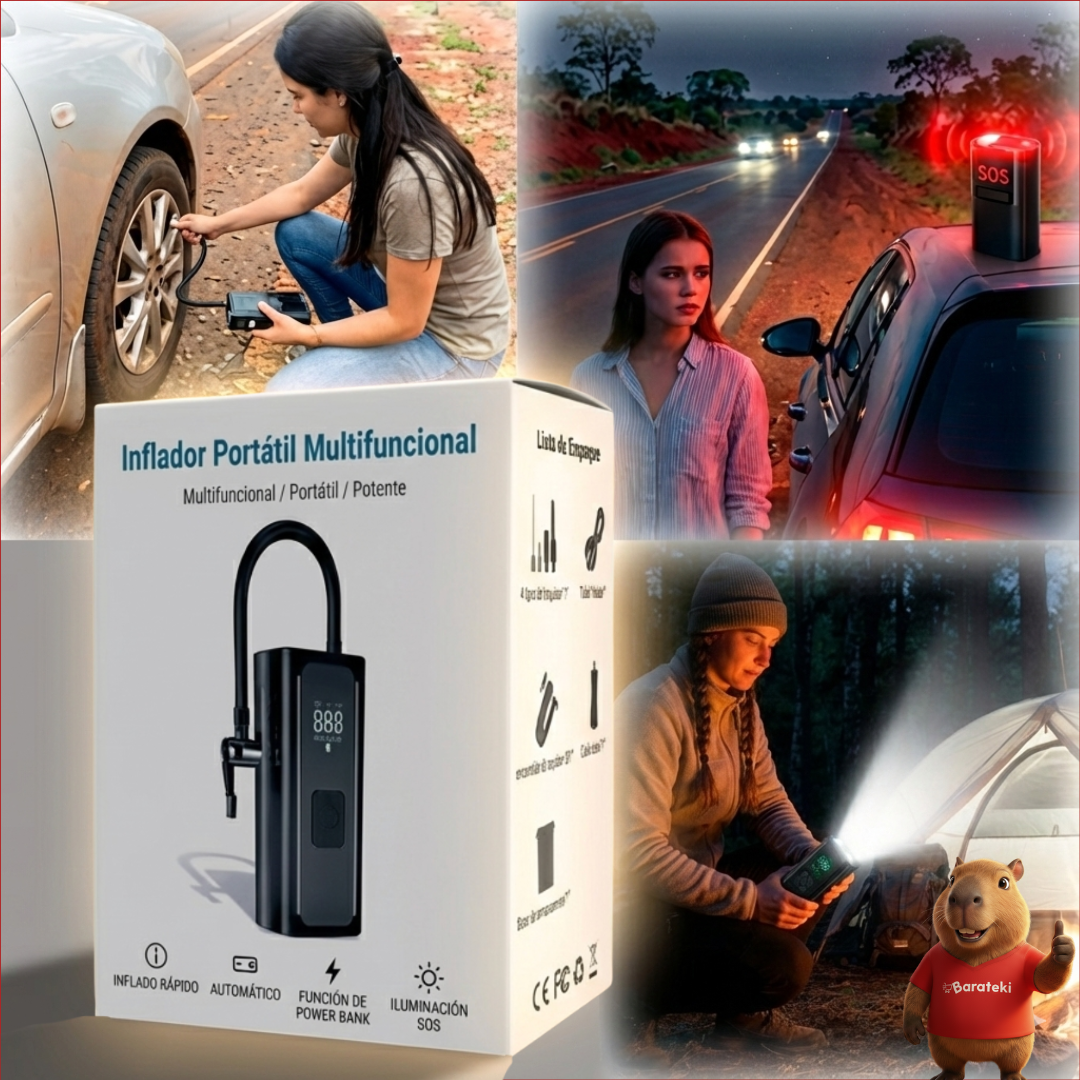 Inflador Automático Portatil